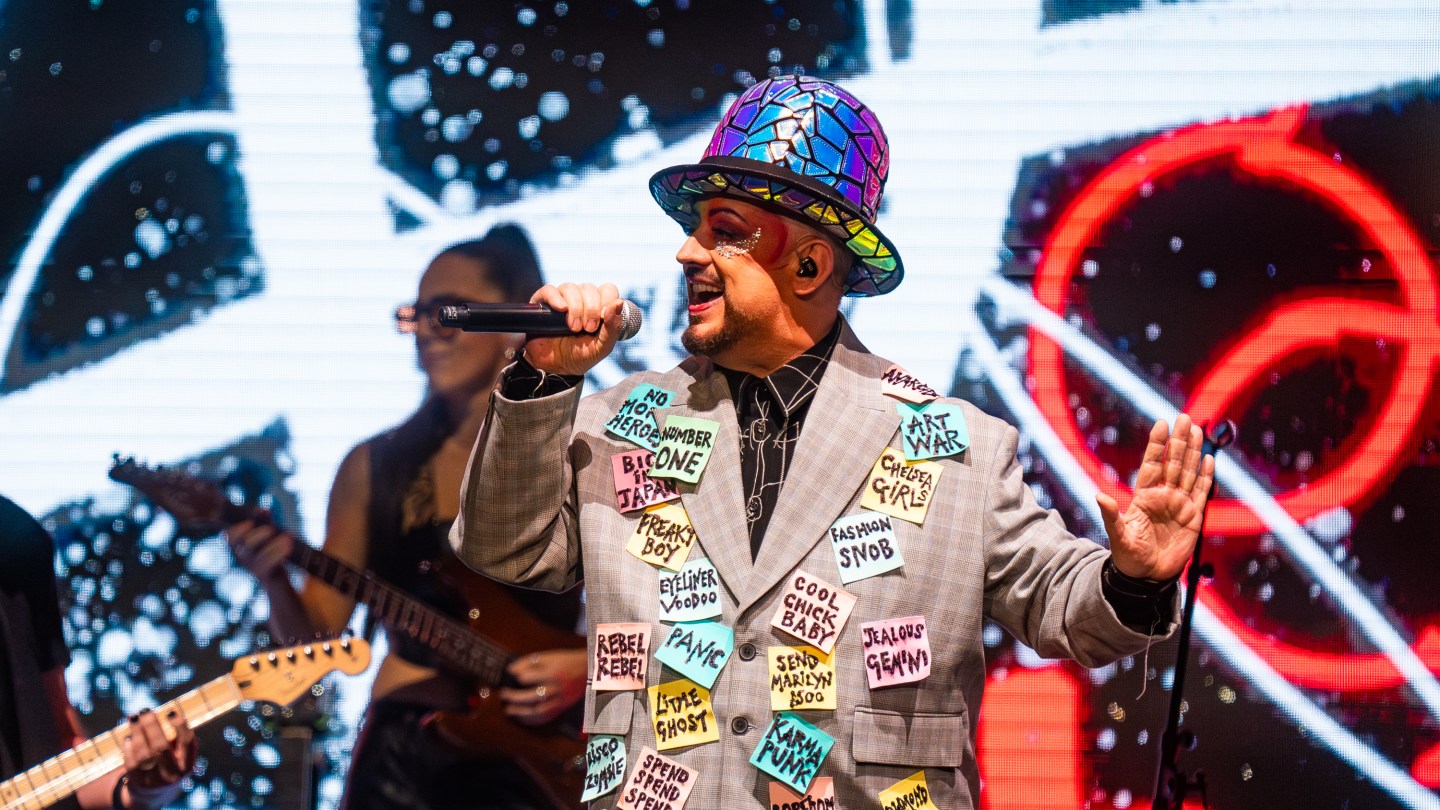 Boy George quiere utilizar la IA para recuperar el 'Karma Chameleon'