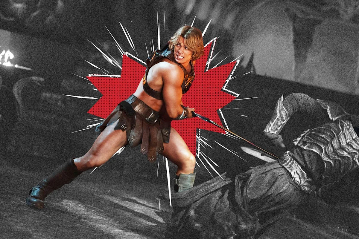 Cómo esa secuencia de acción del Rock 'n' Roll 'Masters of the Universe' cobró vida desafiando a la muerte