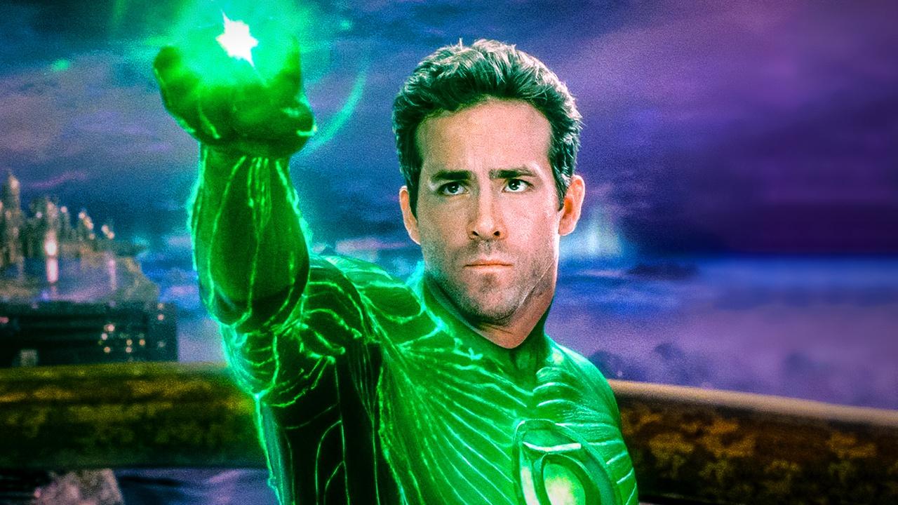 Green Lantern live-action costume, worn by Ryan Reynolds in movie
