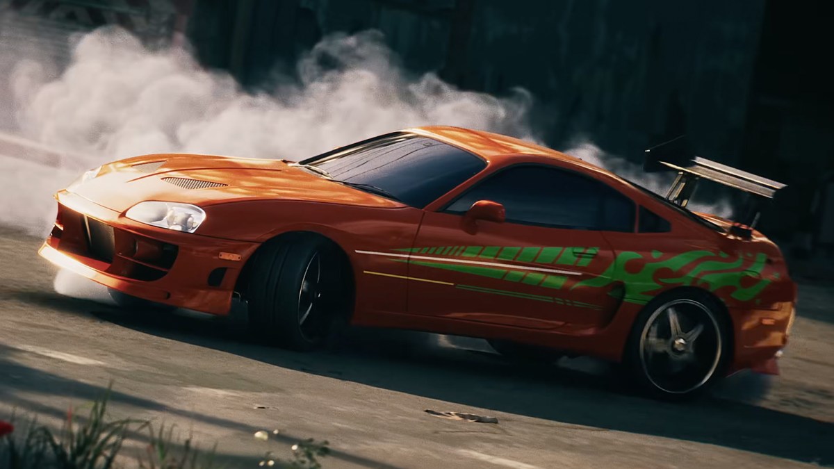El Supra Rápido y Furioso, el DeLorean de Regreso al Futuro y más autos de película se cuelan en un universo nostálgico aquí