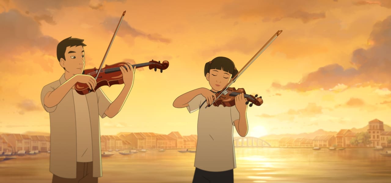 El tráiler del violinista: la primera película animada de Singapur en 15 años