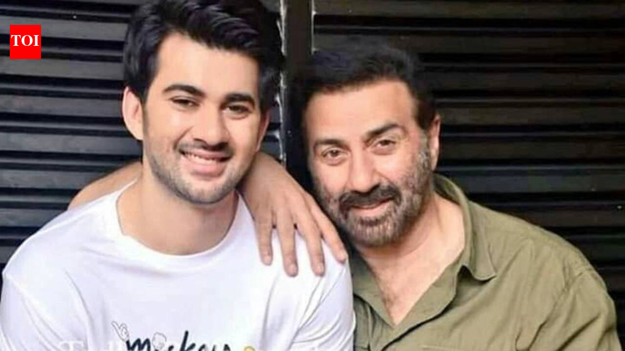 Karan Deol: 'Mi primer héroe': Karan Deol se emociona al compartir espacio en la pantalla con Sunny Deol en 'Batwara 1947' y escribe un sentido homenaje en el Día del Padre | Noticias de películas hindi