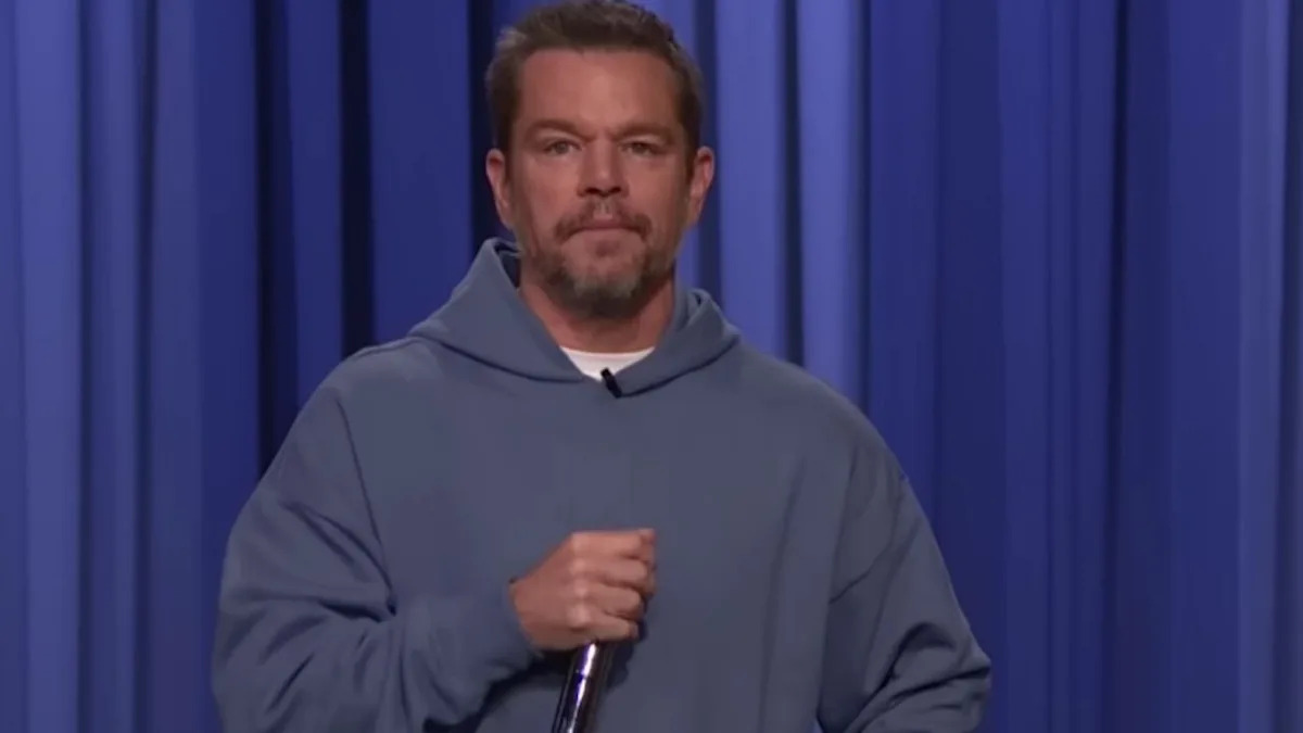 La canción de karaoke de Matt Damon es la respuesta más bostoniana posible