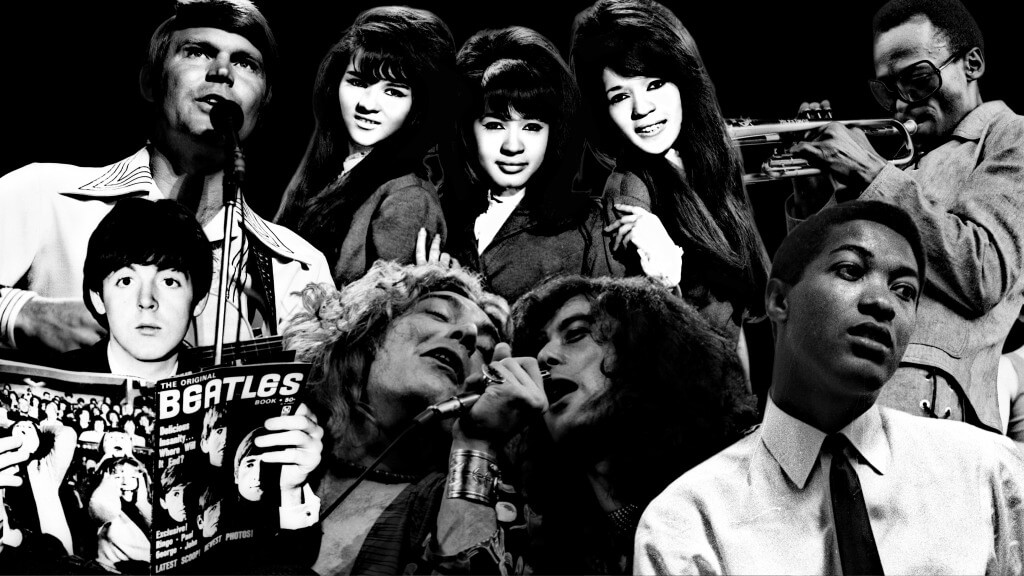 Las 100 mejores canciones de los años 60