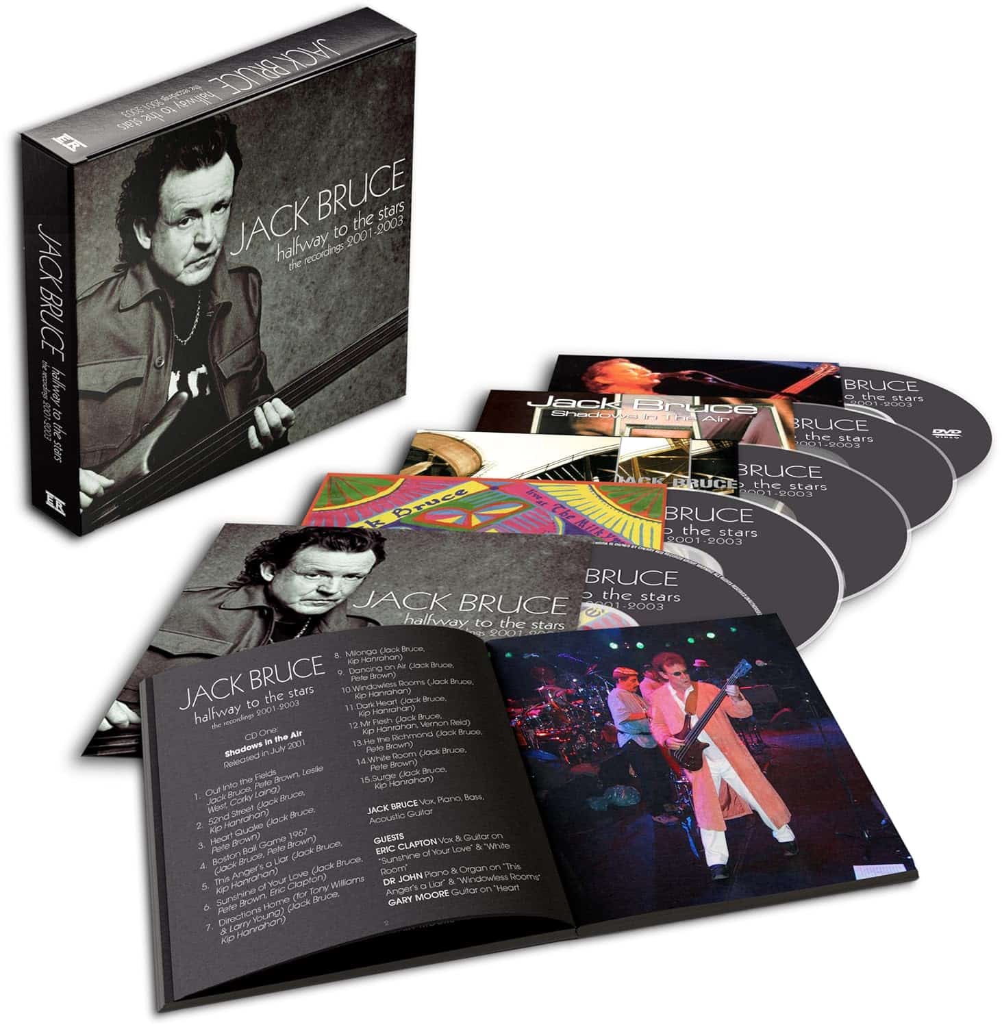 Me siento libre: Esoteric recopila álbumes de Jack Bruce y conciertos en "Halfway to the Stars"