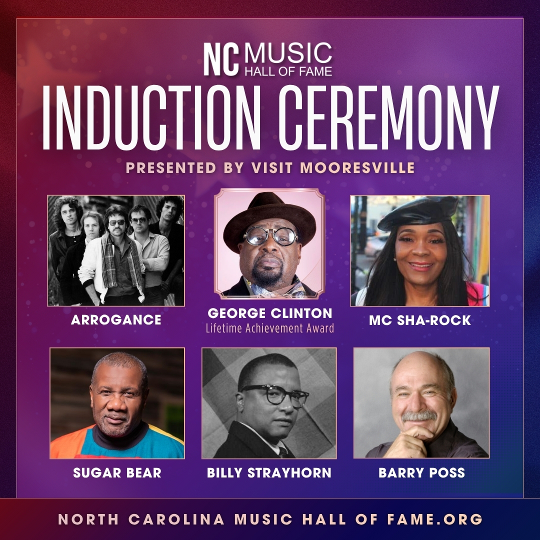 NC Music Hall of Fame anuncia los miembros de 2026