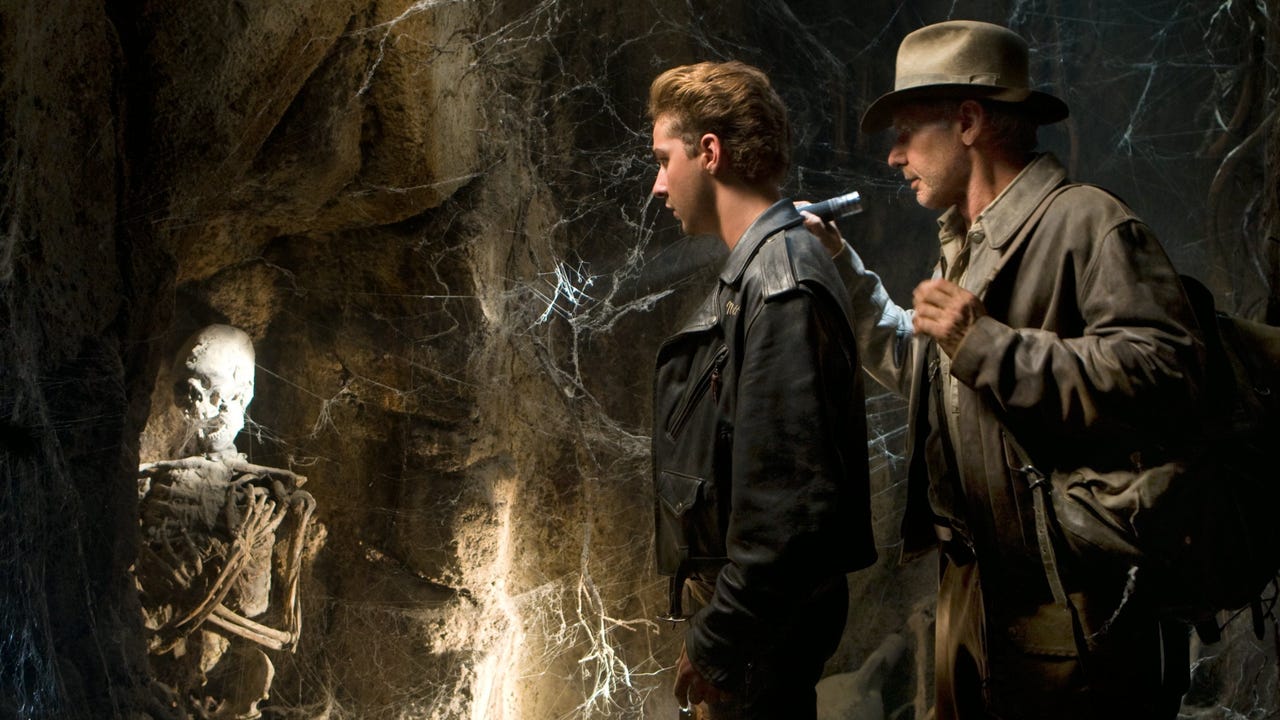 Por qué El reino de la calavera de cristal es la película de Indiana Jones 'más débil' de Steven Spielberg