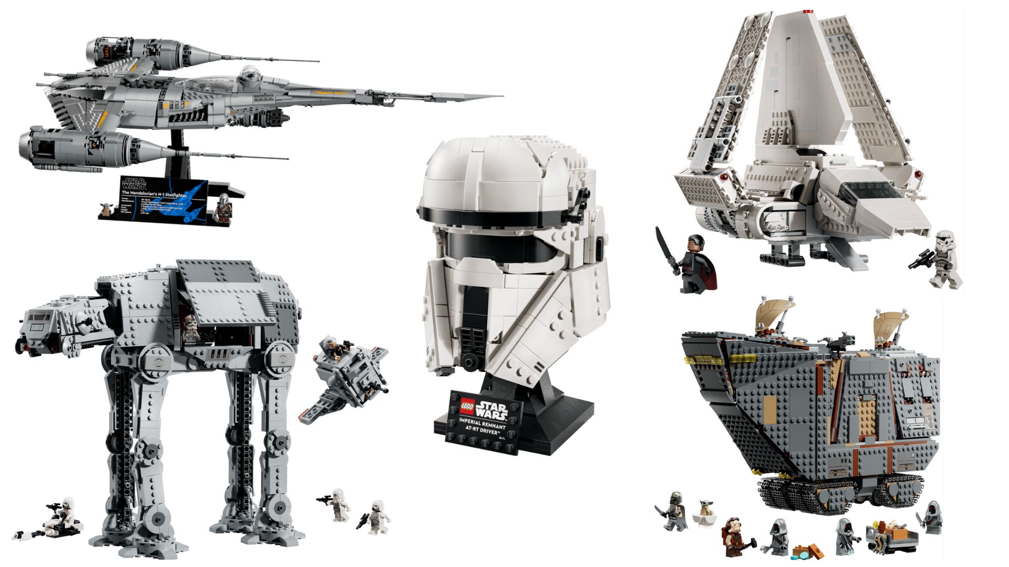 'The Mandalorian and Grogu' y más sets LEGO de 'Star Wars'