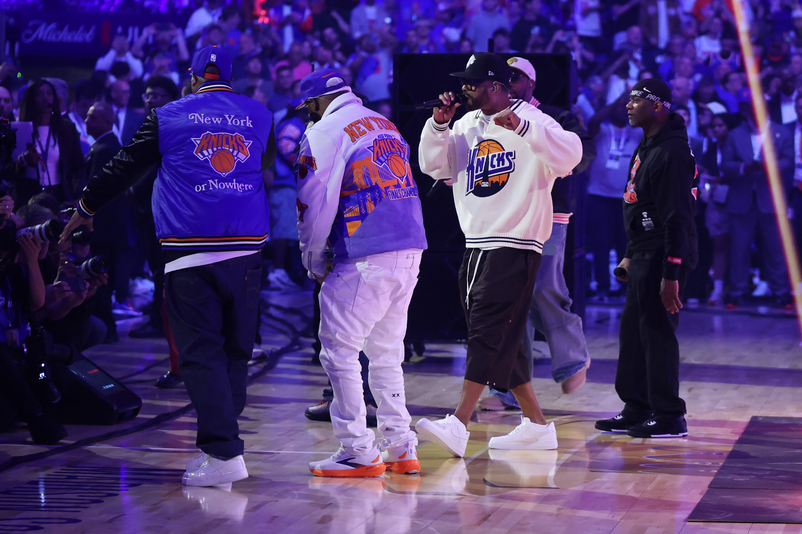 Wu-Tang Clan jugó el medio tiempo de las finales de la NBA en MSG